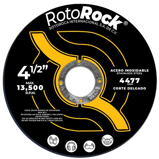 4477 DISCO DE CORTE DELGADO 4.5" X  0.039" X 7/8" A60