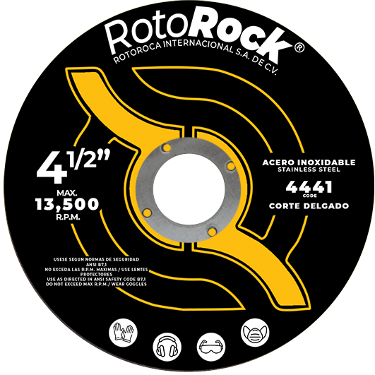 4441 DISCO DE CORTE DELGADO 4.5" X 1/16" X 7/8" A60