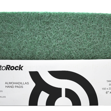 2291 ALMOHADILLA 9" X 6"" X 1/4" GREEN MID